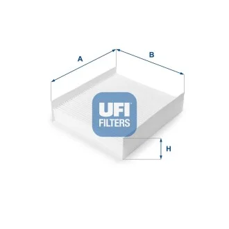 Фільтр, повітря у внутрішній простір UFI 53.157.00