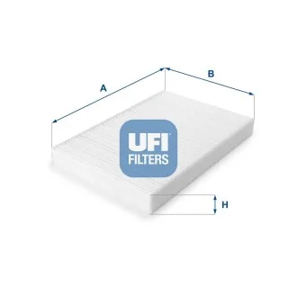 Фільтр, повітря у внутрішній простір UFI 53.161.00