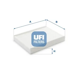 Фільтр, повітря у внутрішній простір UFI 53.233.00