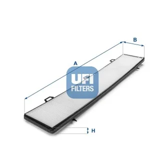 Фільтр, повітря у внутрішній простір UFI 53.236.00