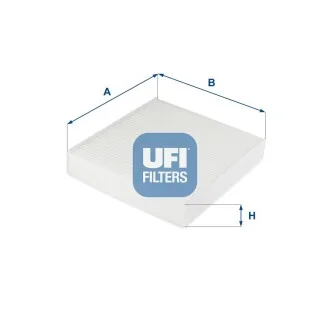 Фильтр салона воздушный UFI 53.256.00