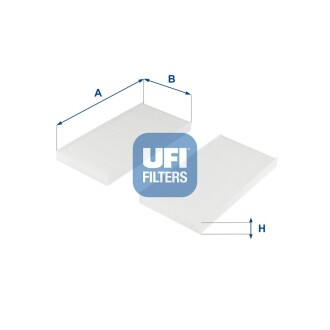 Фільтр, повітря у внутрішній простір UFI 53.259.00