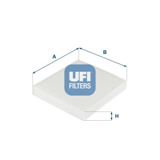 Фільтр, повітря у внутрішній простір UFI 53.261.00