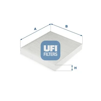 Фільтр, повітря у внутрішній простір UFI 53.294.00