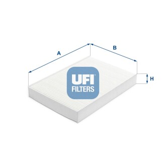 Фільтр, повітря у внутрішній простір UFI 53.389.00