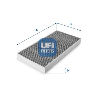 Фільтр, повітря у внутрішній простір UFI 54.100.00