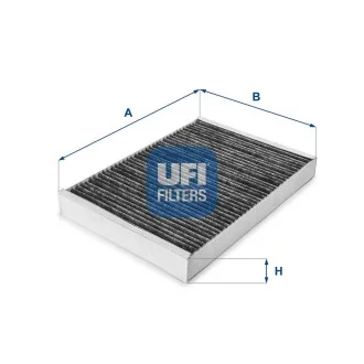Фильтр салона воздушный UFI 54.101.00