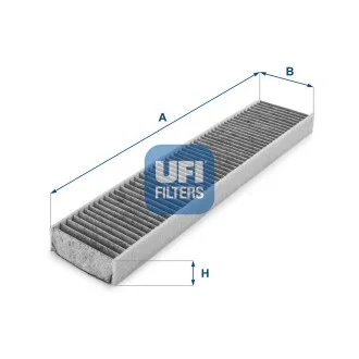 Фільтр, повітря у внутрішній простір UFI 54.119.00