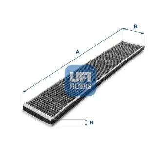 Фильтр салона воздушный UFI 54.121.00