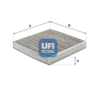 Фільтр, повітря у внутрішній простір UFI 54.122.00