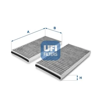 Фільтр, повітря у внутрішній простір UFI 54.127.00
