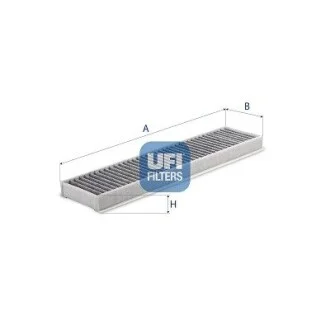 Фільтр, повітря у внутрішній простір UFI 54.137.00