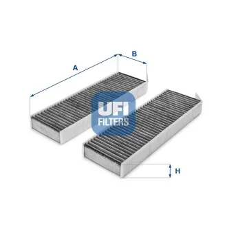 Фильтр салона воздушный UFI 54.172.00