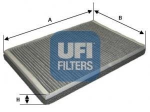Фильтр салона воздушный UFI 54.174.00 (фото 1)