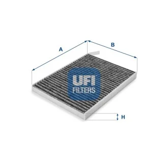 Фильтр, воздух во внутренном пространстве UFI 54.233.00