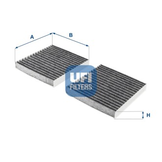 Фільтр, повітря у внутрішній простір UFI 54.241.00 (фото 1)