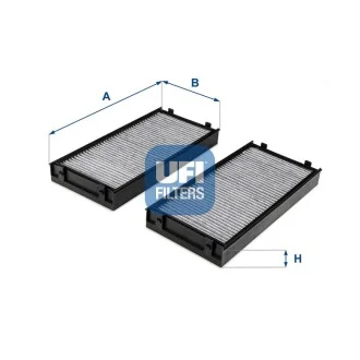 Фільтр, повітря у внутрішній простір UFI 54.243.00