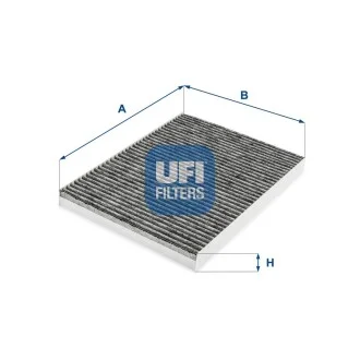 Фільтр, повітря у внутрішній простір UFI 54.263.00
