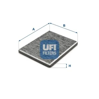 Фільтр, повітря у внутрішній простір UFI 54.272.00