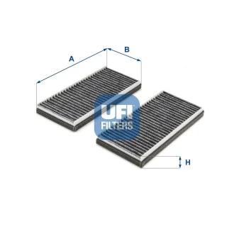 Фільтр, повітря у внутрішній простір UFI 54.283.00 (фото 1)