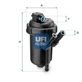 Топливный фильтр UFI 55.116.00