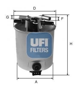 Фільтр паливний UFI 5539300