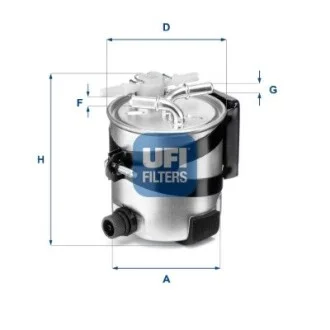 Топливный фильтр UFI 55.418.00