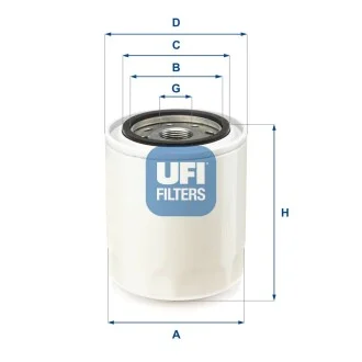 Масляний фiльтр UFI 80.059.00