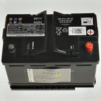 Акумуляторна батарея 68 / 380A VAG 000915105CC (фото 1)