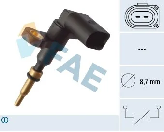[Заміна на 04L919501] Датчик температури VAG 04E919501B