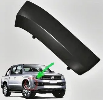 Накладка молдинг арки крыла Amarok 2010-, передняя правая часть VAG 2HH853728GRU