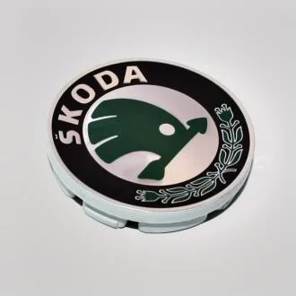 Ковпачок колісного диска 55mm Skoda Octavia, Fabia, Roomster, Superb, Yeti VAG 6U0601151LMHB