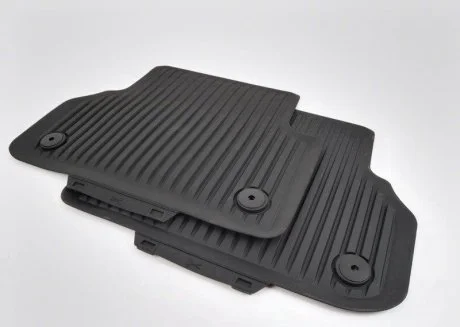 Килимки салону Audi A4 B9 задні гумові (2 шт.).) VAG 8W0061511041