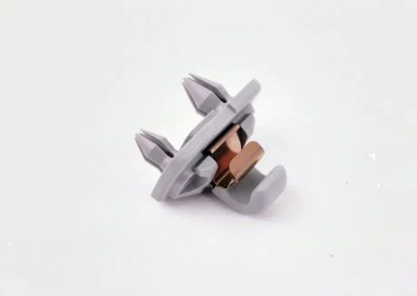 Кронштейн крючок козырька Audi (серый) VAG 8W0857562AEP5 (фото 1)