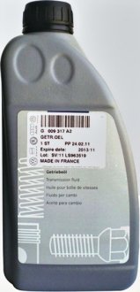 Трансмісійна олія Gear Oil G 009 317,1 л (заміна A001989840309) VAG G009317A2 (фото 1)