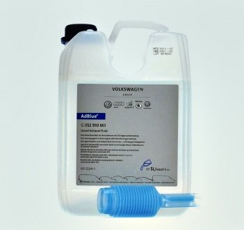 Жидкость Adblue для дизельных двигателей системы SCR 5L VAG G052910M3 (фото 1)