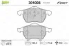 Тормозные колодки дисковые FORD/SEAT/VW Galaxy/Alhambra/Sharan "1,8-2,8 "F "95-10 301008