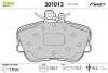 Гальмівні колодки дискові MERCEDES C-Class "1,8-2,8 "F "93-01 301013