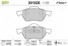 Тормозные колодки дисковые VAG/RENAULT A1/A3/Megane/Scenic/Fabia/Octavia/Bora/Golf "1,0-2,0 "F "96>> 301026
