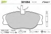 Тормозные колодки дисковые CITROEN/FIAT/LANCIA/PEUGEOT Jumpy/Scudo/806/Expert "1,6-2,1 "F "94-06 Valeo 301064 (фото 1)