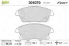 Тормозные колодки дисковые CHEVROLET/OPEL Cruze/Orlando/Volt/Ampera/AstraJ/Zafira "1,3-2,0 "F "09>> Valeo 301070 (фото 1)
