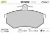 Тормозные колодки дисковые SEAT/VW Cordoba/Ibiza/Toledo/Caddy/Golf/Passat/Vento "1,4-2,9 "F "88-04 Valeo 301252 (фото 1)