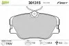 Тормозные колодки дисковые MERCEDES Coupe/E-Class/Kombi "2,0-3,0 "F "84-98 301315