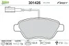 Гальмівні колодки дискові ALFA/CITROEN/FIAT/PEUGEOT Mito/Bravo/Doblo/Bipper "1,2-1,9 "F "01>> Valeo 301426 (фото 2)