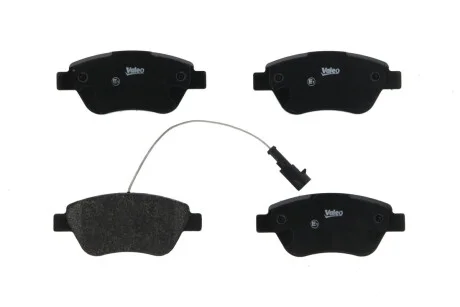 Гальмівні колодки дискові ALFA/CITROEN/FIAT/PEUGEOT Mito/Bravo/Doblo/Bipper "1,2-1,9 "F "01>> Valeo 301426