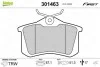 Гальмівні колодки дискові VAG/CITROEN/FIAT/FORD/PEUGEOT A1-8/Berlingo/308/Golf "1,0-6,0 "R "88>> Valeo 301463 (фото 1)