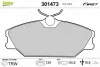 Тормозные колодки дисковые RENAULT Clio/Laguna/Megane "1,4-2,9 "F "96-06 Valeo 301473 (фото 1)