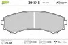 Тормозные колодки дисковые MITSUBISHI Grandis/Pajero "2,0-3,8 "F "00>> Valeo 301518 (фото 1)