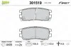 Тормозные колодки дисковые MITSUBISHI L400/Pajero/Sigma "2,4-3,5 "R "90>> Valeo 301519 (фото 1)