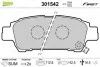 Тормозные колодки дисковые YOYOTA Avensis/Previa "2,0-2,4 "R "00-09 Valeo 301542 (фото 1)